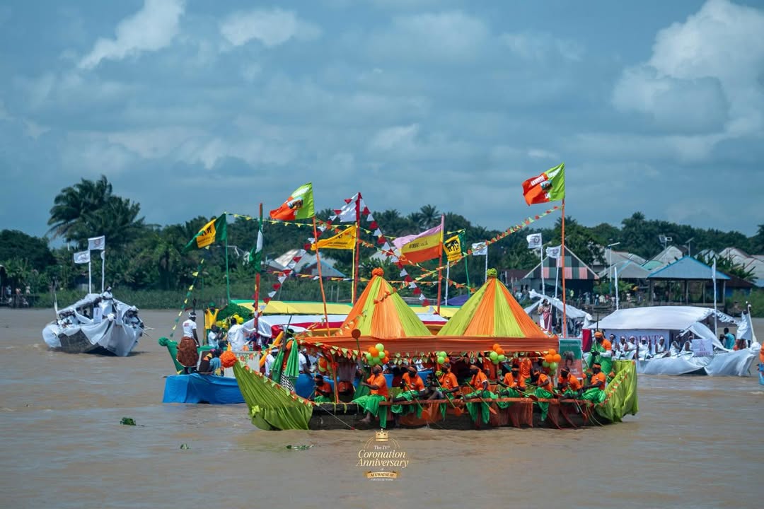 Arrival at Ode-Itsekiri — homage-paying